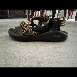 Leopard Chacos sandals